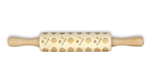 Bobtail small dog head - , roller
