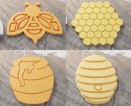 Honey bee set - cutter, /