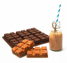 6 cell TOFFEE / FUDGE Chocolate Mould (100g) Professional Silicone Bar Wax Soap