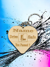 DRIVING TEST KEYRING GOOD LUCK