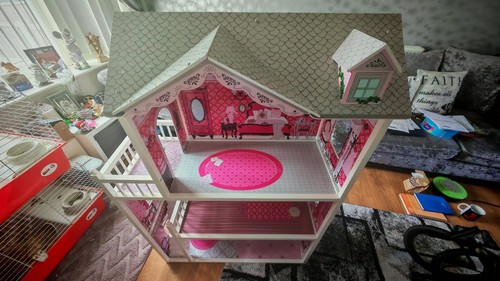 Large wooden tier dolls - wooden,