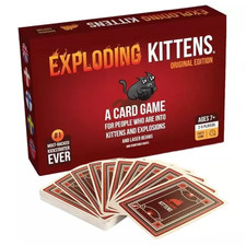 Exploding Kittens - 'Original Edition' Card Game (2021) | Brand New And Sealed