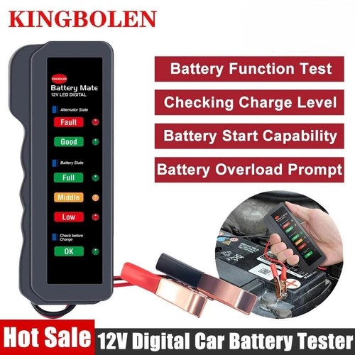 12v car battery tester - 12v,