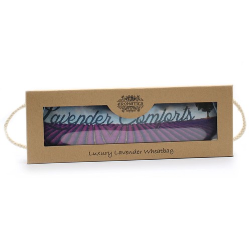 Luxury lavender wheat bag - luxury,