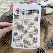 🇬🇧 Irregular stencil reusable. Painting Card making Crafts Scrap-booking Cake