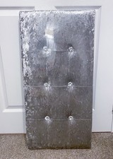 Crushed Velvet Ottoman Bench