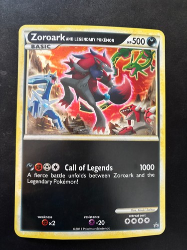 Zoroark and legendary pokemon - and,