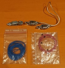 Fencing Foil Head clip + crocodile clip + wire + tubing