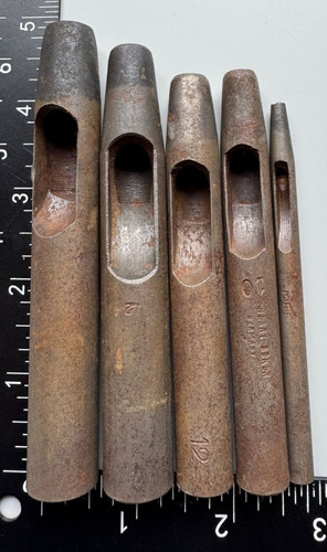 Vintage wad punches - wad,