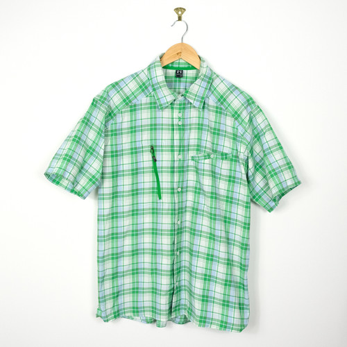 Haglofs saba green plaid check - saba,