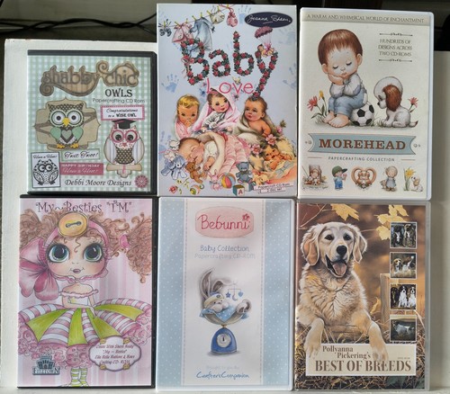 Job lot roms x 6 - job,
