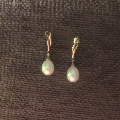 10k yellow gold teardrop - 10k,