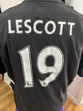 Manchester City 2009/10 Unique Rare Away Shirt Joleon Lescott Size 46 Chest