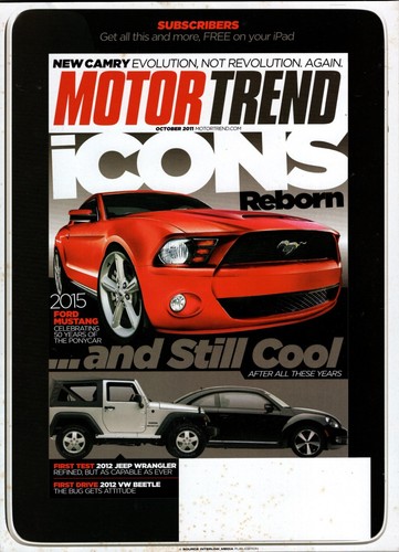 Motor trend october 2011 - trend,