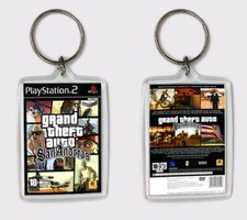 Grand Theft Auto San Andreas PlayStation 2 PS2 Keyring