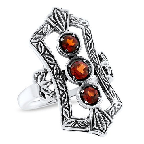 Genuine garnet 925 - genuine, sterling