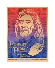 Robert Plant Signed Poster