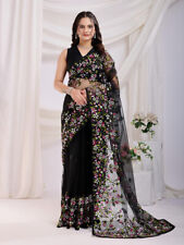 Beautiful Bridal Saree Indian Pakistani Women's Sari Designer Bollywood Sarees