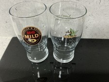 2 Ale  Pint Glasses, Mitchells