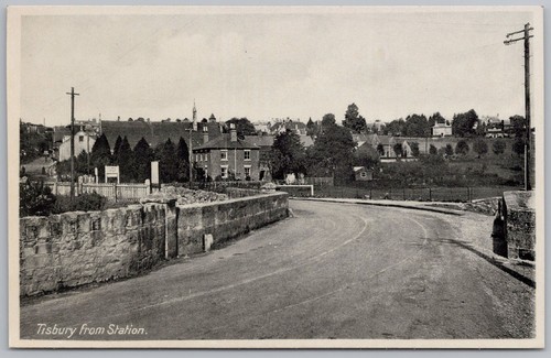Tisbury from the railway - from,