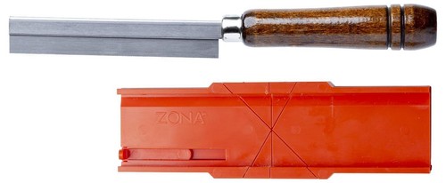 Razor saw mitre - box,