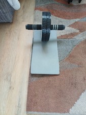 Pro Abs Roller Exercise Wheel Abdominal Core Strength Workout Muscle Cruncher