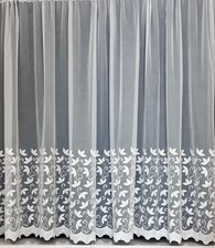 Megan Voile Embroidered white