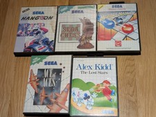 Bundle Of 5 Sega Master System