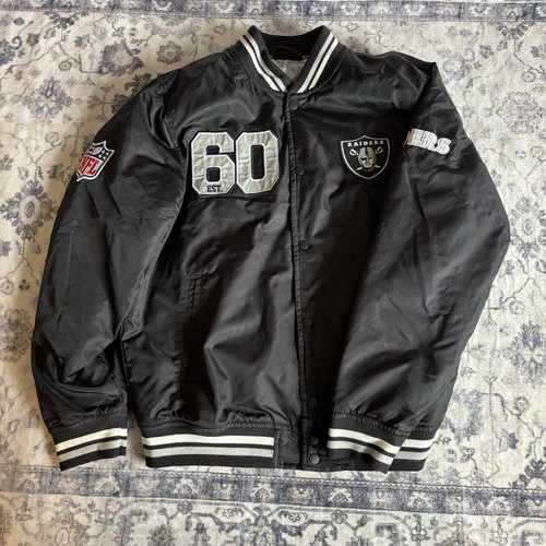 Nfl raiders varsity bomber - varsity,