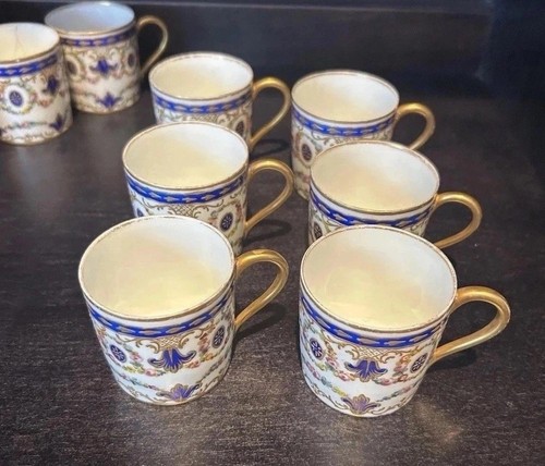 Vintage antique demitasse - or,