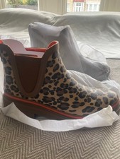 Boden Ladies Ankle Wellington Boots Size UK 8