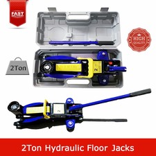 2 Ton Portable Floor Jack Vehicle Car Garage Auto Small Hydraulic Lift W/ Case