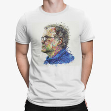 Leeds United T-shirt  Bielsa face Cool Retro Art Gift Champions 2020 Tee UTD 