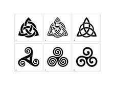 Celtic Knot Stencils Part 2 -