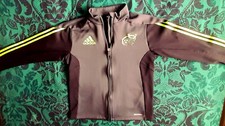Adidas 2014 Munster Rugby Track Jacket Training Medium 38" Full Zip Climawarm