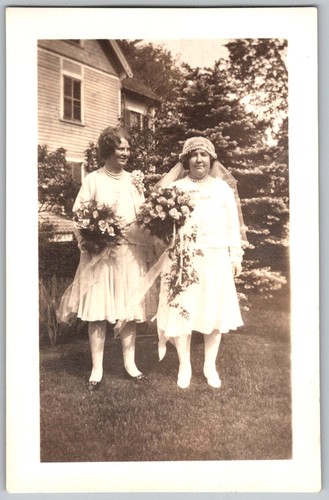 Vtg snapshot bride - bride, &