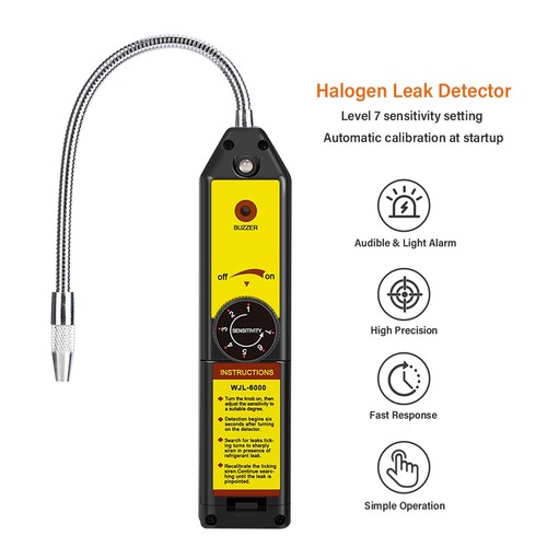 Detector wjl 6000 refrigerant - detector, wjl-6000