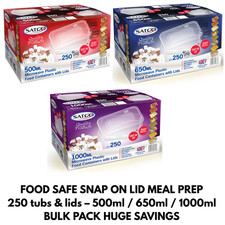 Satco Food Containers With