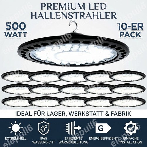 10x led high bay - led, light