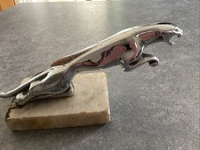 Vintage Leaping Jaguar Chrome