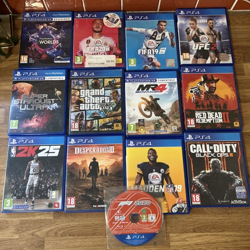 Ps4 games bundle - x13, v