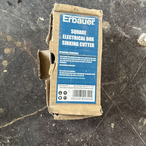 Erbauer square electrical box - electrical,