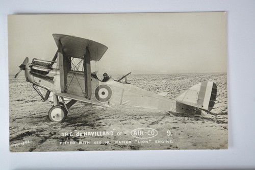 Havilland airco biplane - airco, 9