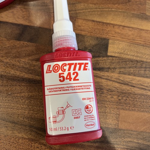 Loctite 542 thread sealant - loctite,