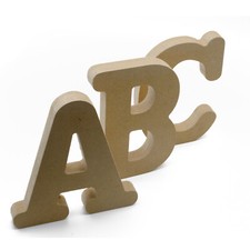 Freestanding Wooden Letters &