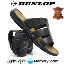 Mens Leather Memory Foam