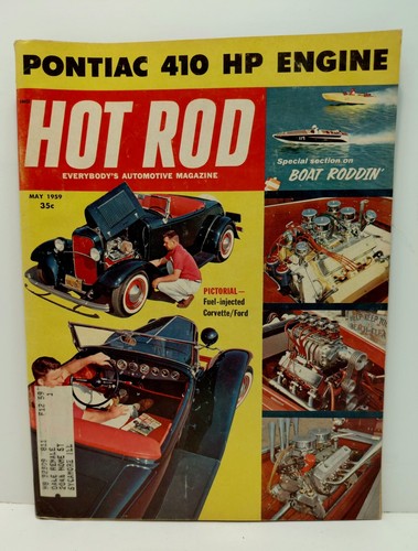 Hot rod magazine may 1959 - hot,