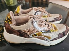 claudia ghizzani womens snake trainers size 5 uk 38 euro
