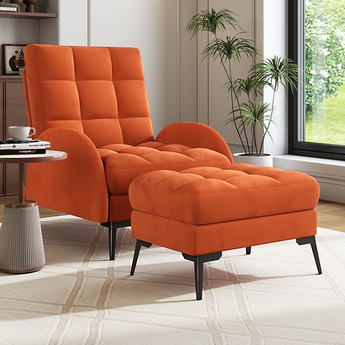 Luxury velvet recliner - luxury,