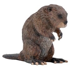 PAPO Beaver Figure Brown 50110